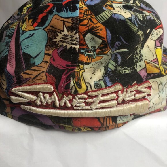 New Era 59fifty‎ G.I. Joe Snake Eyes Cobra Commander Cap Hat Size 7.5 59.6 cm - Picture 4 of 16